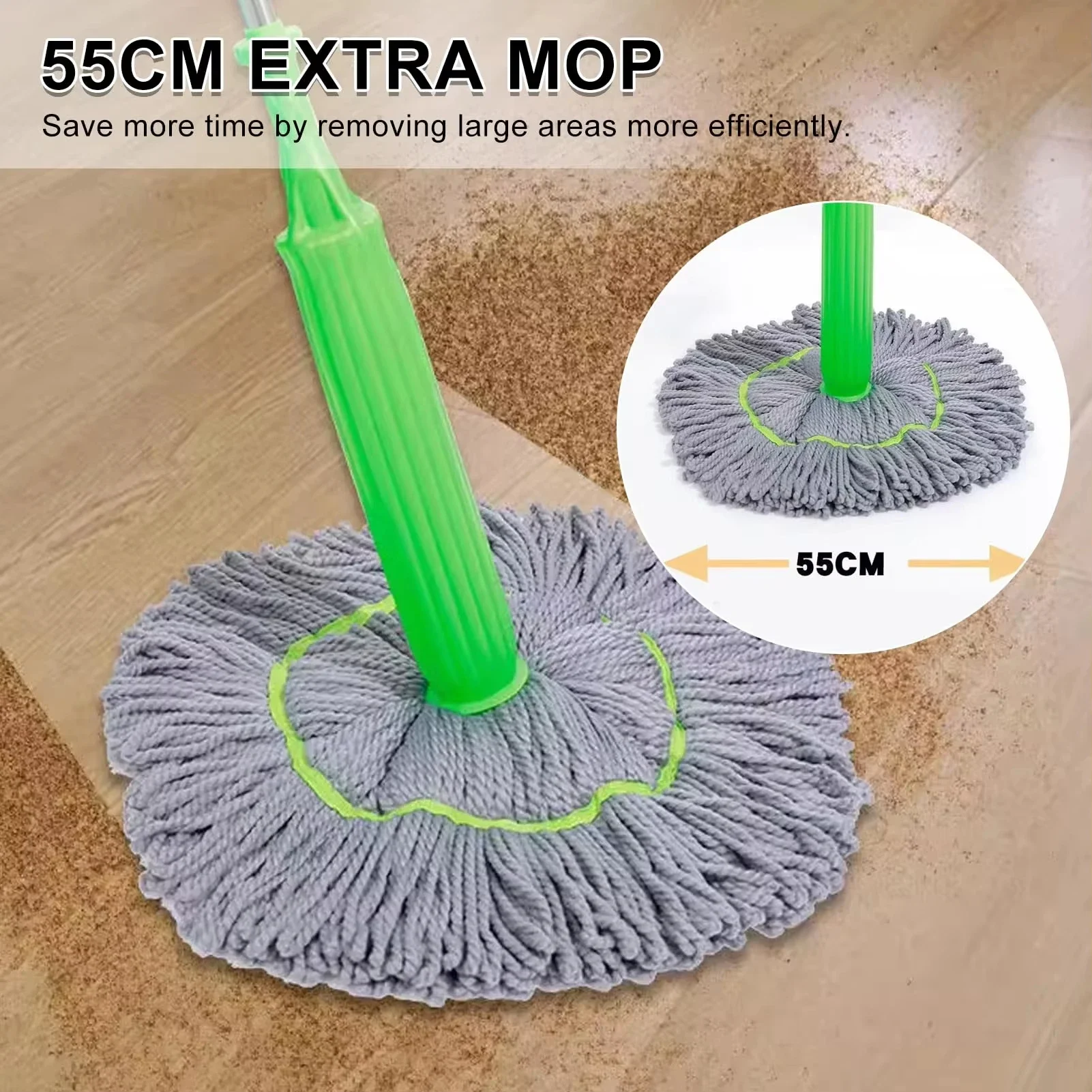 Bamboo Fiber Trunk - New Bamboo Fiber Sleeve Mop 2