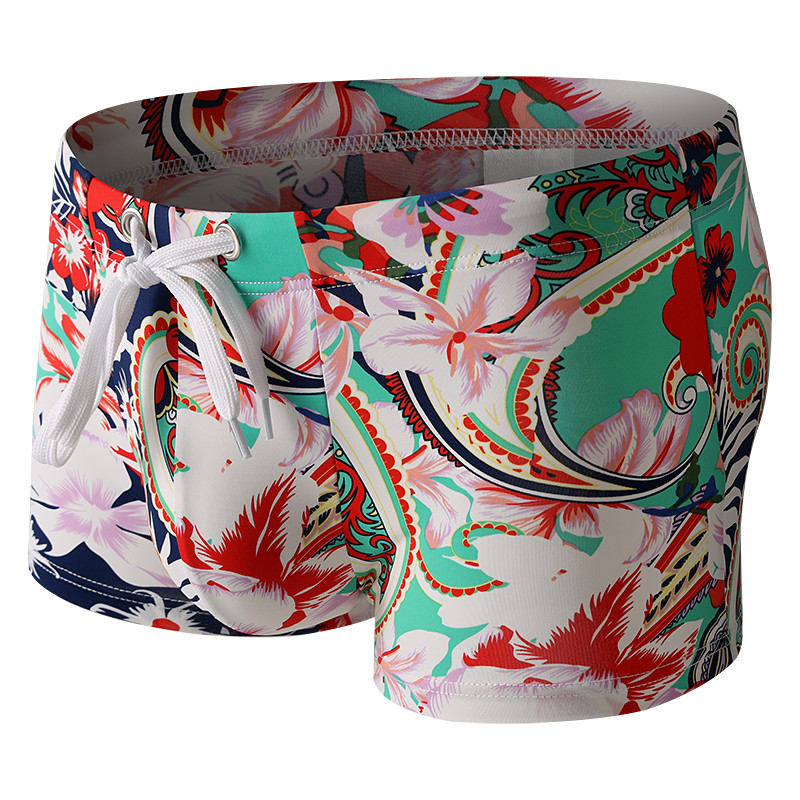 Men's Ice Silk Printed Swim Tr - огляд і ціна Boxer Shorts Modal