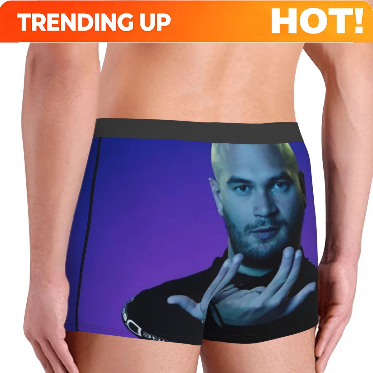 Custom Novelty French Rapper J - огляд і ціна Boxer Shorts Modal