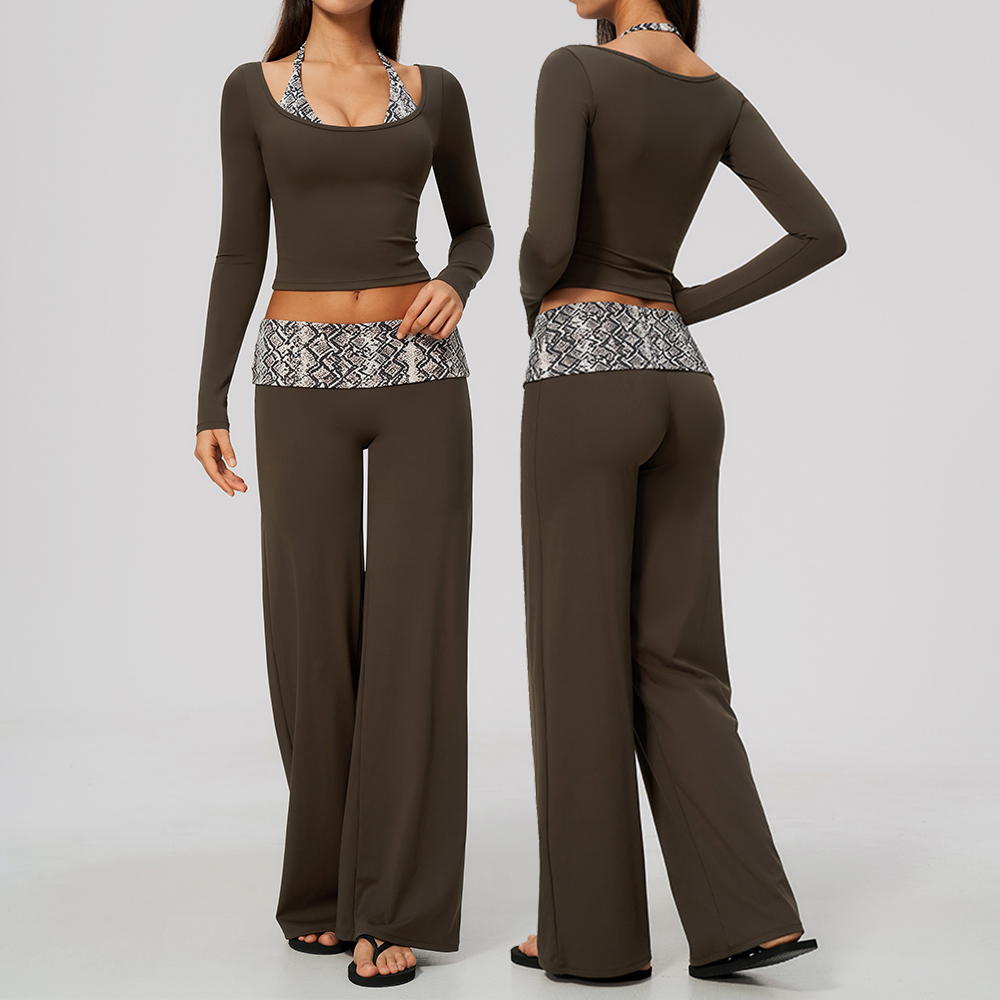 Yoga Set Sports Suit Gym Set 2 - огляд і ціна Compression Long Pant