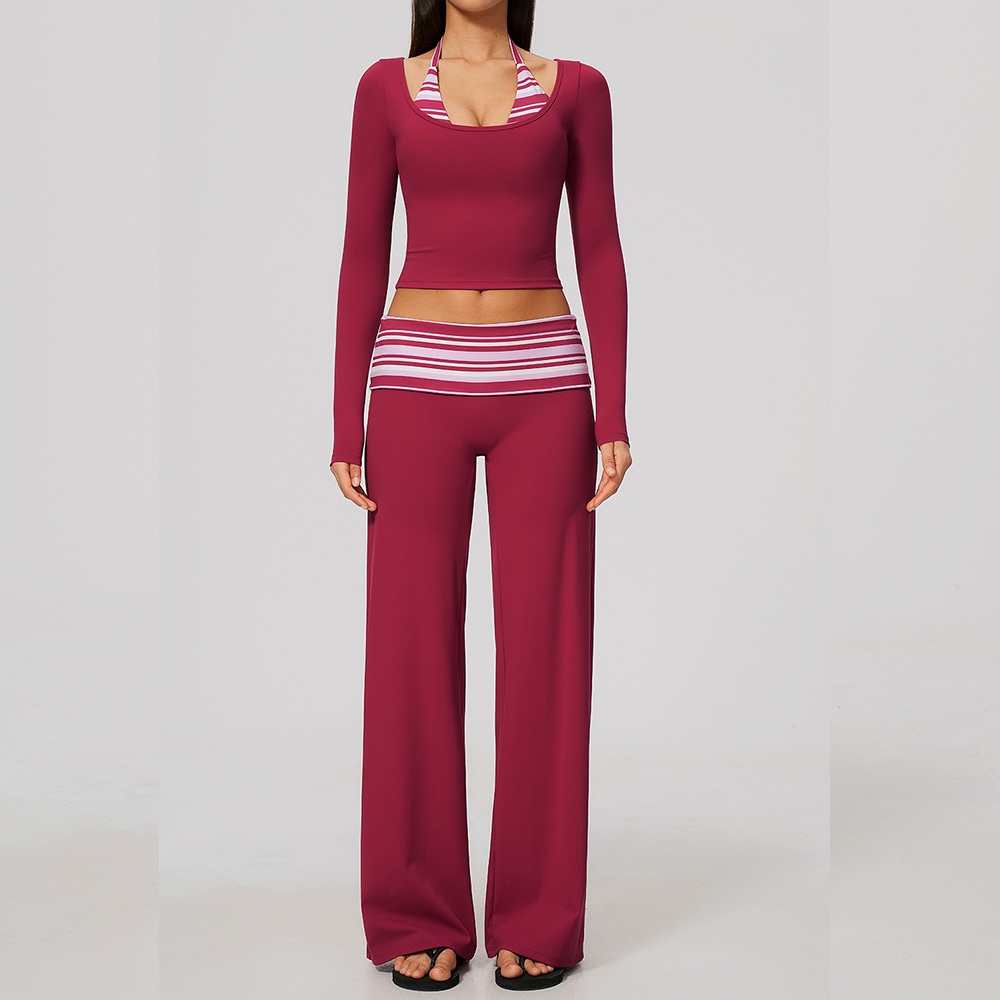 Yoga Set Sports Suit Gym Set 2 - огляд і ціна Compression Long Pant