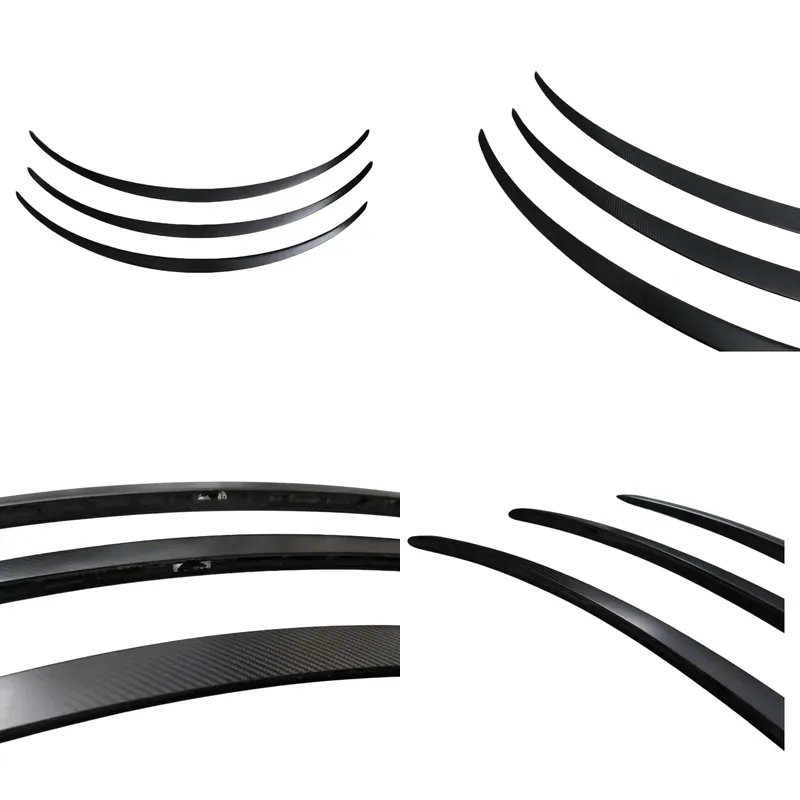 True Carbon Fiber Rear Spoiler - огляд і ціна Bamboo Fiber Trunk
